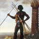 Black man in a tropical landscape, Albert Eckhout, 1641.Oil on canvas, 264 by 162 cm. Nationalmuseet, Copenhagen